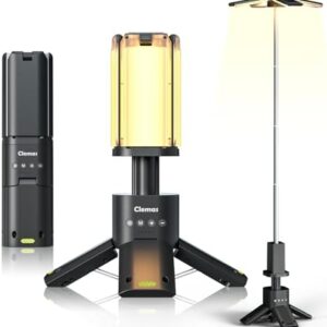 Telescopic Camping Lights Rechargeable 14000 mAh Led Multifunction Magnetic Lanterns Job Site Lighting Cordless Dimmable Camping Tent Lamp Portable Power Supply 6000LM IPX5 Waterproof
