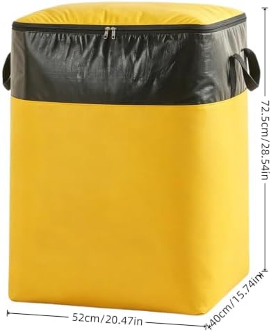 Moving Storage Bags – 140L Clothing Container, Large Capacity Organizer | Relocation Bag - Spacious Storage for Clothes and Household Items | Oxford Fabric Material with Carry Handles, Moving Travel - Image 6