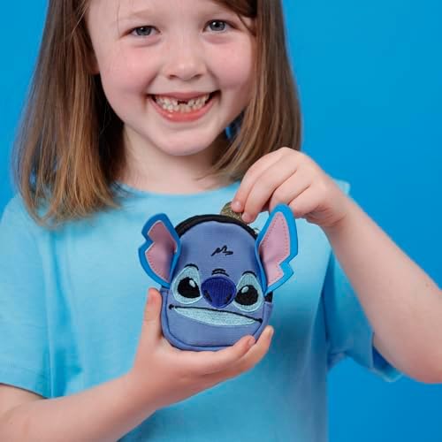 Disney Lilo and Stitch Blue Mini Backpack Keychain - Image 2