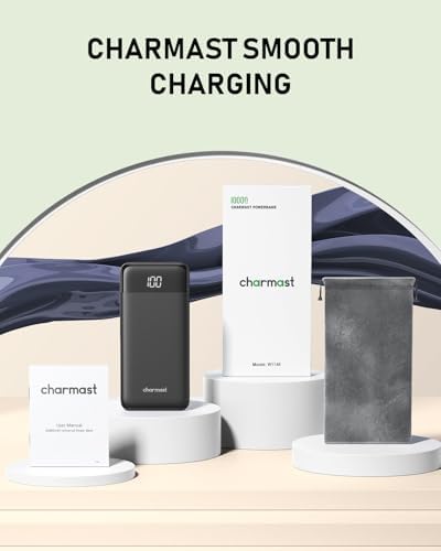 Charmast Portable Charger,10000mAh Power Bank with Built in 4 Cables,6 Outputs 3 Inputs Travel Essential USB C Battery Pack compatible with iPhone iPad Phones - Image 9