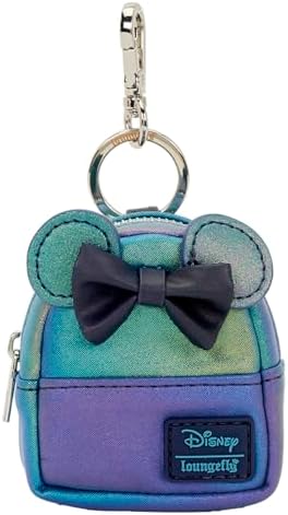 Loungefly Minnie Mouse Glitter Mystery Mini Backpack Keychain Charm - Image 5