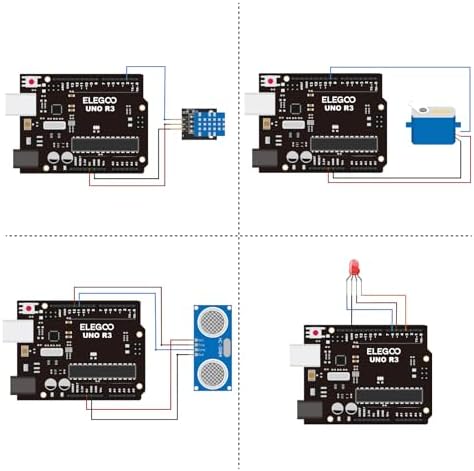 ELEGOO UNO R3 Project Super Starter Kit Compatible with Arduino IDE with Tutorial for Beginner - Image 8