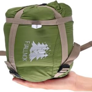 Ultralight Warm Weather Sleeping Bag - Portable,Waterproof, Compact Lightweight, Comfort with Compression Sack - Great for Outdoor Camping, Backpacking & Hiking, Fit for Kids Teens or Adults