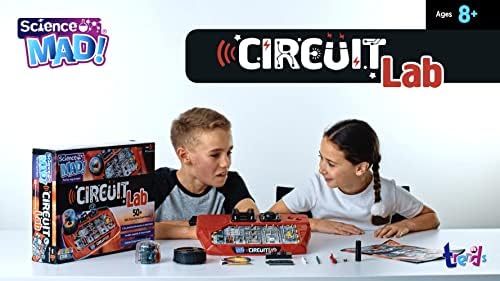Science Mad Circuit Lab For Kids - Learn About An Introduction to Electronic Circuits With 50+ Safe, Educational Experiments - Includes Light, Magnetic and Touch Control, 8+ Years - Image 6