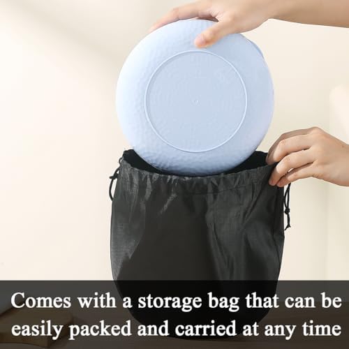 Evanda Camping Mess Kit with Bowl, Plate, Cup, Spoon, Fork, Knife and Carry Bag, Reusable Camping Accessories Essentials Gear Light Weight and Small Space Easy to Carry or Put in Backpack - Image 7
