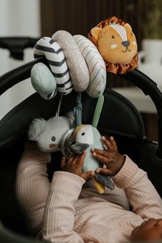 Nuby Baby Pram Spiral - Sensory Colourful Pram Toy | Early Development | Suitable from Birth (Animal Adventures) - Image 5
