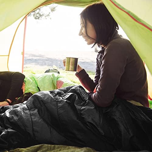 azark Premium Sleeping Bag, 350GSM, Lightweight and Waterproof, 4 Seasons of Camping, Hiking and Outdoors, Sleeping bag for Adults & Kids - Image 7