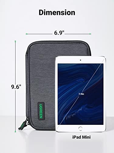 UGREEN Travel Accessories, Portable Bag Electronics Organiser Large Capacity Tech Pouch Compatible with Small Gadget USB Charging Cable Charger Adapter Power Bank Hard Drive SD Card(M) - Image 6