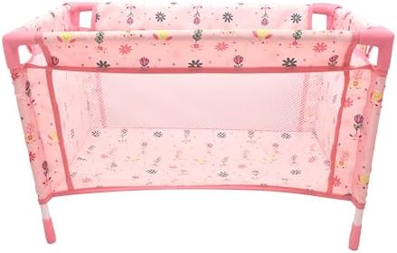 Peterkin DOLLSWORLD from Travel carry cot with quilt, pillow and travel bag - Suitable for dolls up to 46cm (18"), assembled cot measures 53 x 32 x 32cm. - Dolls & Accessories - Ages 3+ - Image 2