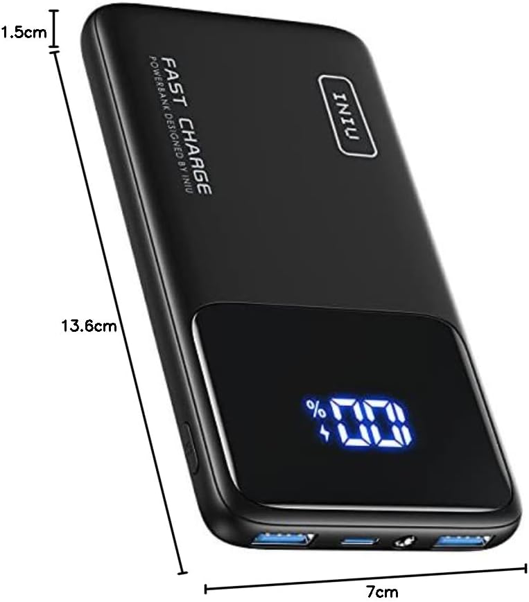 INIU Power Bank, Slim 22.5W PD Fast Charging Portable Charger, USB C in&out 10000mAh Battery Pack, Travel Essentials Powerbank, Mobile Phone Charger for iPhone 17 16, Samsung S25 S24, iPad, Xiaomi etc - Image 10