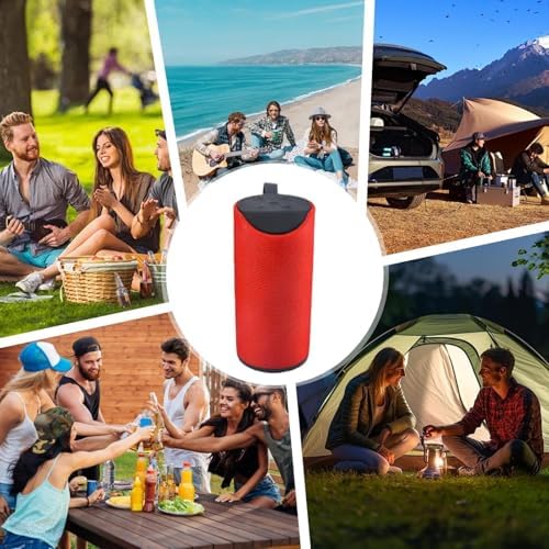 Nomad Wireless Speakers - Outdoor Smart Speakers with Handle,Waterproof Electronic Device Technology Gadgets for Boys Teens Adults Bathroom Travel in C - Image 4