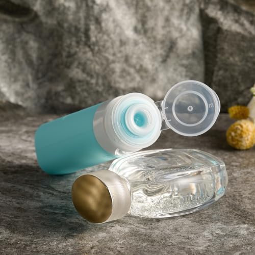 INSFIT Travel Bottles for Toiletries, 17 Pack Leakproof Travel Size Toiletries, Airplane Travel Essentials, Holiday Essentials for Women and Men with Labels/Clear Bag - Image 3