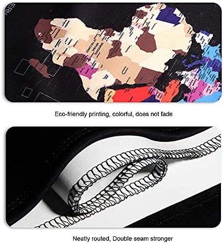MosaiRudo Thicker Luggage Cover Elastic Suitcase Cover Protector Fits 18-32 Inch Suitcase Travel Accessories (Map, S) - Image 8