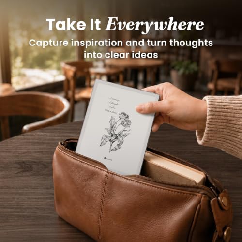 VIWOODS 8.2" AiPaper Mini AI E Ink Tablet, Portable Digital Notebook for Reading, Light Notes & Thinking, Electronic Notebook with Pen, Adjustable Front Light, 128GB - Image 6
