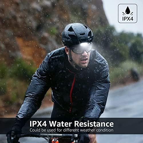 Lepro Head Torch, 2 Pack Super Bright LED Headlamp with 6 Lighting Modes, Waterproof, Battery Powered LED Lightweight Headlight for Cycling Running Camping for Kids Adults - Image 4