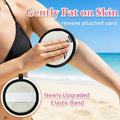 Beach Sand Remover Sand Eraser Wipe Mitt Family Kids Women 2026 Hawaii Honeymoon Accessories Alaska Cruise Ship Gear Summer Vacation Essentials Mexico Costa Rica Bahamas Trip Must Haves - Image 3