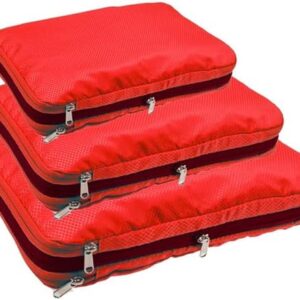 Compression Packing Cubes 6/8/9 Piece Set Travel Packing Cubes, Multifunction Cubes Luggage Organiser Waterproof Travel Compression Suitcase Bag