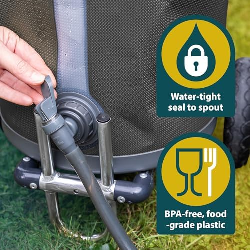 Colapz Linking Tube for 20L Buckets – Connect Two 20L Water Buckets for Double Capacity | Easy Fit Extension Tube for Camping, Caravans, Motorhomes & Outdoor Use - Image 3