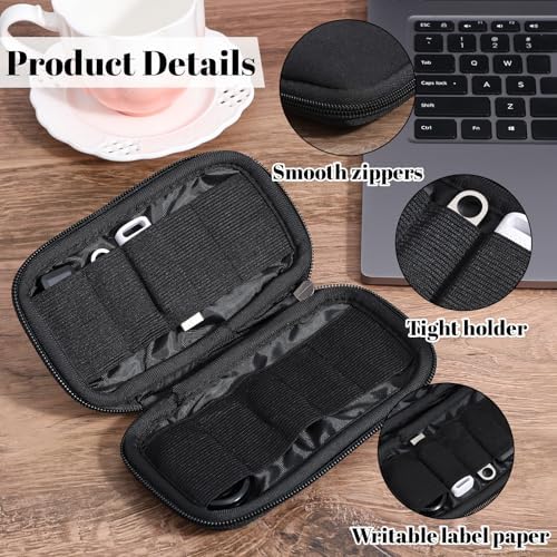 Ouligay Flash Drive Case 10 Slots USB Storage Case Portable Thumb Drive Caes USB Holder Storage Bag for Thumb Drives,Electronic Accessories Bag for Home Office Business, Protect and Store Small Items - Image 3