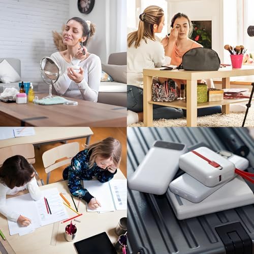 Charger Bag for Travels, Cable Bag Travel Accessories, Travel Gifts for Women and Men, Make Up Bags for Men Women Wash Bag Pouch with Zipper for Friends Daughter Son - Image 7