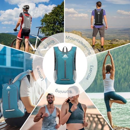flintronic Foldable Backpack, Ultra Lightweight Rucksack, 16L Hiking Backpack, Unisex Packable Backpack For Men Women, Waterproof Travel Daypack For Outdoor Sport Biking Hiking Climbing - Image 6