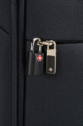 Samsonite Base Boost – Hand Luggage Suitcase 55 x 40 x 20 cm, with 2 Wheels, Soft-Sided Cabin Suitcase Suitable for Most Airlines, Including Ryanair and EasyJet, TSA Lock, Lightweight, 41 L, Black - Image 6