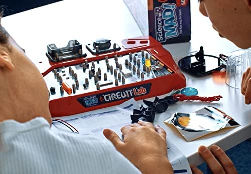 Science Mad Circuit Lab For Kids - Learn About An Introduction to Electronic Circuits With 50+ Safe, Educational Experiments - Includes Light, Magnetic and Touch Control, 8+ Years - Image 7
