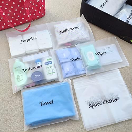 23x Baby Hospital Maternity Organiser Bags Essentials | Baby Shower | Mum to Be | Labor & Delivery Bag Labels - Image 5