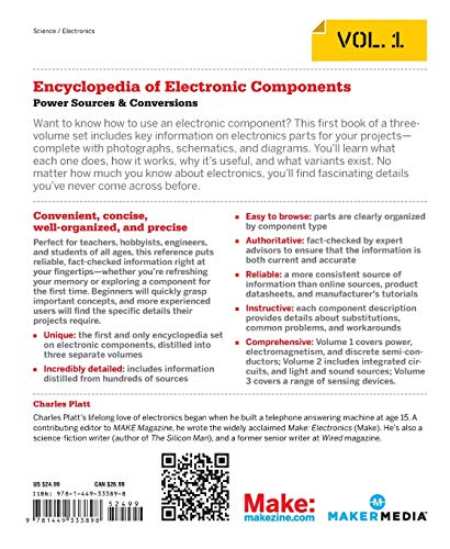 Encyclopedia of Electronic Components V1: Resistors, Capacitors, Inductors, Semiconductors, Electromagnetism - Image 2