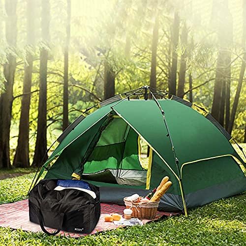 WEERY Large Travel Duffle Bag, 96L Extra Waterproof Holdall Lightweight Foldable Duffel Bag for Men Women, Black - Image 6