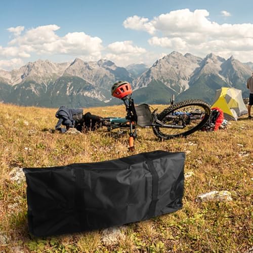 Large Camping Backpack Hiking Rucksack Heavy Duty Holdall Waterproof Gear Carrier Moving Storage Sack for Outdoor Adventure Travel Black(100L 90 * 38 * 30cm) - Image 8