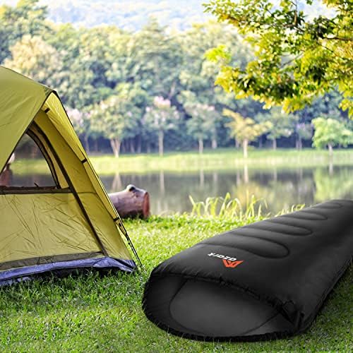 azark Premium Sleeping Bag, 350GSM, Lightweight and Waterproof, 4 Seasons of Camping, Hiking and Outdoors, Sleeping bag for Adults & Kids - Image 6