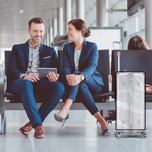 Flintronic Travel Luggage Clear PVC Cover, Luggage Cover Reusable, Suitcase Cover Washable, 30 Inch Suitcase Protective Cover, with Luggage Tag*1 - Image 8