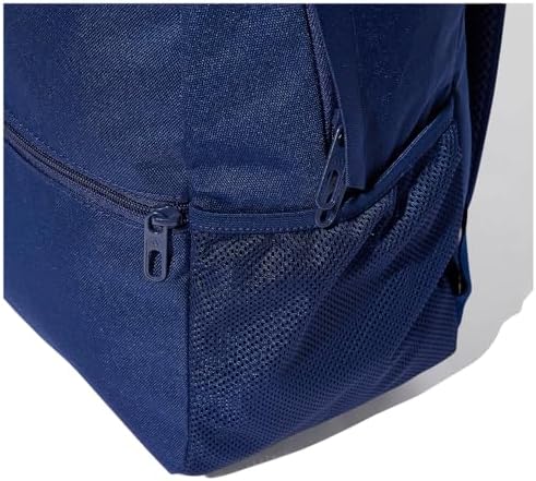 adidas Unisex Pencil Case Backpack, dark blue/white, One size - Image 5