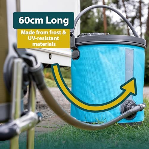 Colapz Linking Tube for 20L Buckets – Connect Two 20L Water Buckets for Double Capacity | Easy Fit Extension Tube for Camping, Caravans, Motorhomes & Outdoor Use - Image 4
