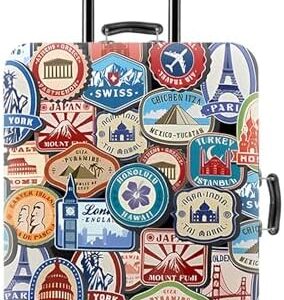 Kaket Suitcase Cover - Elastic Dustproof & Scratchproof Luggage Protector (M(22"-25" Luggage))
