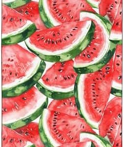 YISUMEI Watermelon Beach Towels for Adults Extra Large 180 x 90 cm, Fruit Pattern Print Microfibre Quick Dry Towel for Travel Swimming Camping Sports