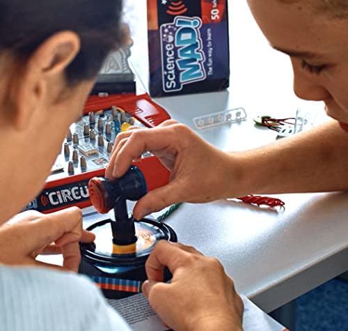 Science Mad Circuit Lab For Kids - Learn About An Introduction to Electronic Circuits With 50+ Safe, Educational Experiments - Includes Light, Magnetic and Touch Control, 8+ Years - Image 8