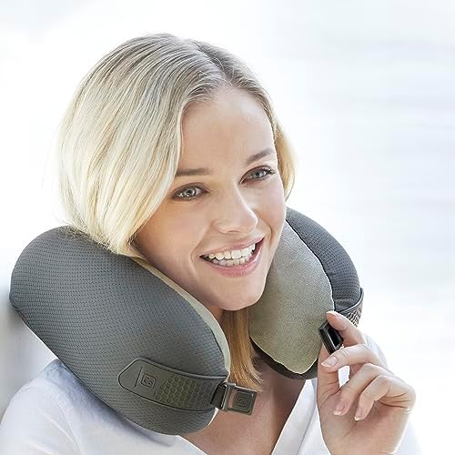 Go Travel Super Supportive & Ergonomic Memory Foam Dreamer Travel Neck Pillow (Light Blue) | Cushioned head & neck support for flights, coaches, cars and train journeys - Supportive & Ergonomic. Ref 481.101-LB. - Image 2