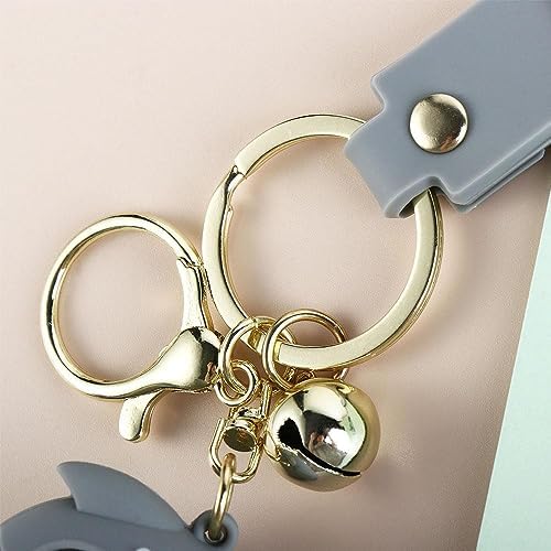 Kopida Keychain 2PCS Cute Cartoon Raccoon Key Chains Exquisite Cartoon Pendant Keyring Girl Backpack Decoration Women Key Chain DIY Hanging Accessory - Image 7