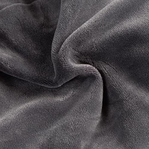 Inflatable Travel Pillow, Neck Pillow Support for Traveling, Airplanes, Cars, and Offices with Compact Carrying Bag, Soft Velvet Washable Cover, Ideal for Adult Sleepers (Grey) - Image 5