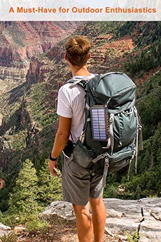 Solar Charger 20000mAh Power Bank - Hiluckey Wireless Portable Charger 3A USB C Fast Charging External Battery Pack for Cell Phone Tablets - Image 7