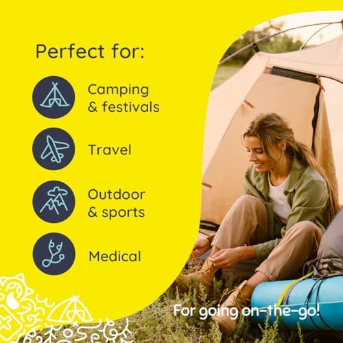 Whizzer™ - Discreet Portable Toilet For Adults - Seen on Dragons Den - Travel Essentials for Festivals, Camping, Caravans & Travel - Silicone Pee Bottle for Men & Women - Portable & Leakproof - 500ml - Image 9
