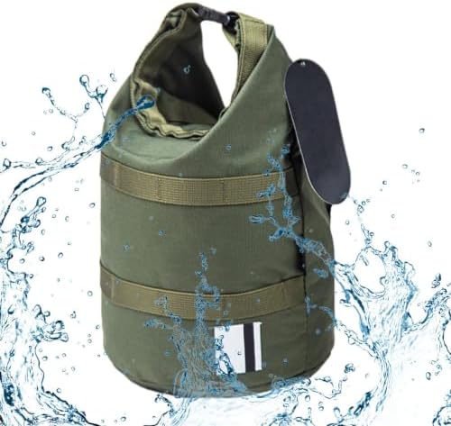 Camping Pot Storage Bag – Round Bottom Cooking Utensils Organizer | Large Carrier Travel Tote | Heavy Duty 500D Nylon Portable Hand Pouch For Fishing Hiking Hunting Kit Pans Lunch Box - Image 6
