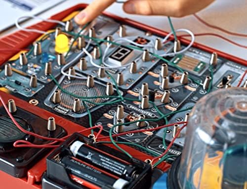 Science Mad Circuit Lab For Kids - Learn About An Introduction to Electronic Circuits With 50+ Safe, Educational Experiments - Includes Light, Magnetic and Touch Control, 8+ Years - Image 9