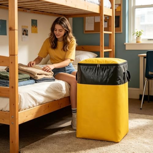 Moving Storage Bags – 140L Clothing Container, Large Capacity Organizer | Relocation Bag - Spacious Storage for Clothes and Household Items | Oxford Fabric Material with Carry Handles, Moving Travel - Image 2