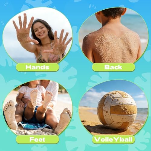 Beach Sand Remover Sand Eraser Wipe Mitt Family Kids Women 2026 Hawaii Honeymoon Accessories Alaska Cruise Ship Gear Summer Vacation Essentials Mexico Costa Rica Bahamas Trip Must Haves - Image 4