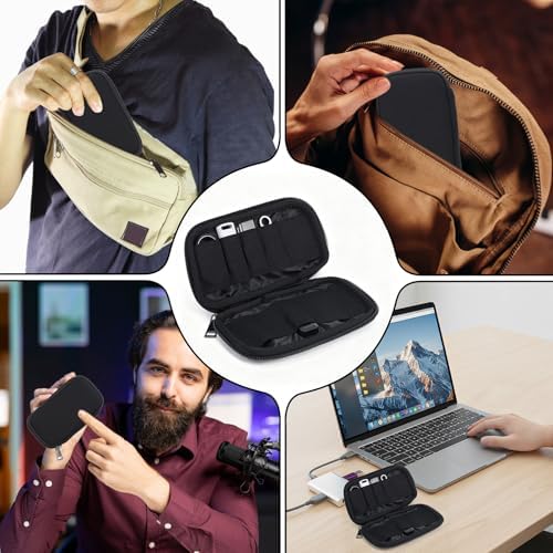 Ouligay Flash Drive Case 10 Slots USB Storage Case Portable Thumb Drive Caes USB Holder Storage Bag for Thumb Drives,Electronic Accessories Bag for Home Office Business, Protect and Store Small Items - Image 5