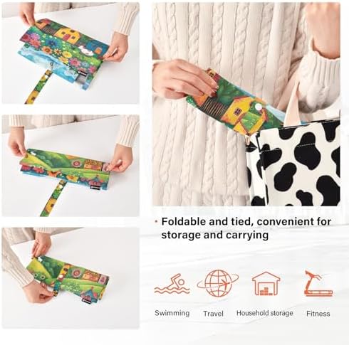 Farmhouse Animals Travel Packing Organizers Compression Storage Shoe Bag Travel Bags Organizer for Luggage - Image 4