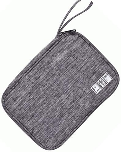 Travel Cable Storage Case with Versatile Organization for Travel Electronics 24 X 17 X 13cm (Gray) - Image 4